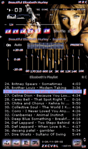 Elizabeth Hurley Winamp Skin